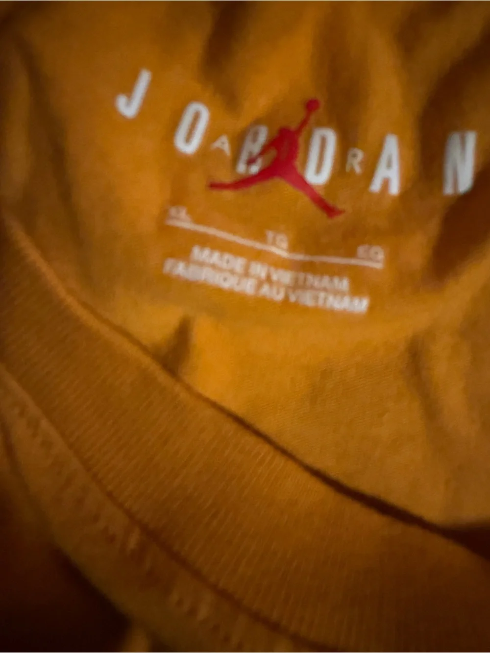 Nike Jumpman Mustard Yellow - XL